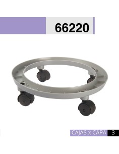 PORTA BOMBONAS DE GAS PLATA