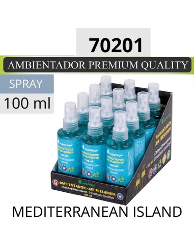 AMBIENTADOR 100ML PREMIUN MEDITERRANEAN ISLAND