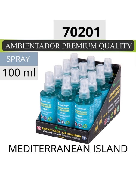 AMBIENTADOR 100ML PREMIUN MEDITERRANEAN ISLAND