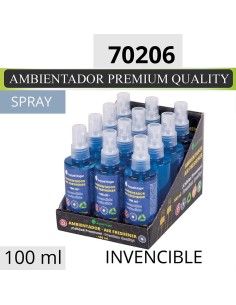 AMBIENTADOR 100ML PREMIUM INVENCIBLES
