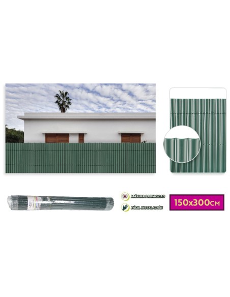 CAÑIZO ARTIFICIAL 1.5X3M VERDE 1 CARA