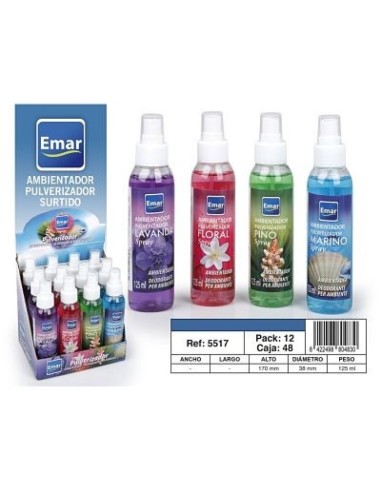 AMBIENTADOR PULVERIZAR 125ML