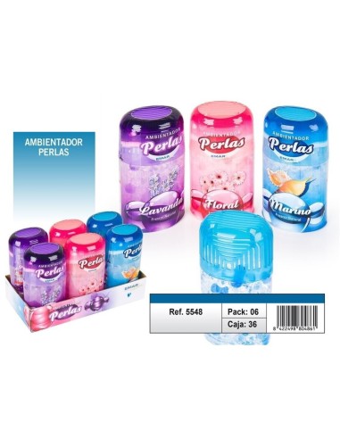 AMBIENTADOR PERLA 300GR LAVANDA/MARINO/FLORAL
