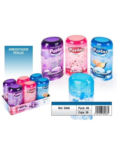 AMBIENTADOR PERLA 300GR LAVANDA/MARINO/FLORAL