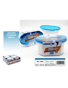 ABSORBE HUMEDAD 400ML HERMETICO