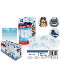 ABSORBE HUMEDAD 3GR BOLSITA 30 UNIDADES