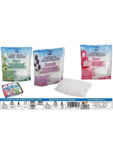 RECAMBIO ABSORBE HUMEDAD 400GR SURT