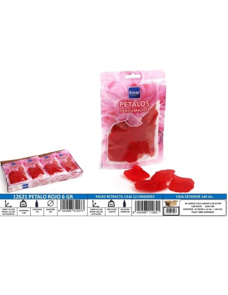 PETALO ROJO 6GR