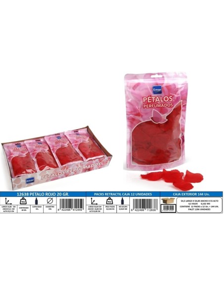 PETALO ROJO 20GR