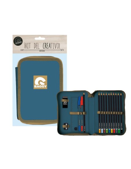 ESTUCHE PLUMIER BAGGY 1 CREMALLERA AZ-CA