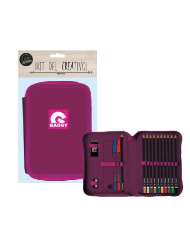 ESTUCHE PLUMIER BAGGY 1 CREMALLERA RE-FU