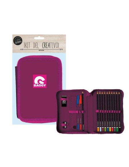 ESTUCHE PLUMIER BAGGY 1 CREMALLERA RE-FU