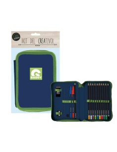 ESTUCHE PLUMIER BAGGY 1 CREMALLERA AZ-VE