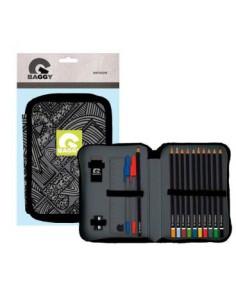 ESTUCHE PLUMIER BAGGY 1 CREMALLERA MAND