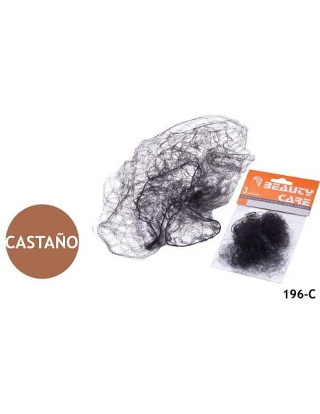 RED INVISIBLE CASTAÑO (3-UNDS)