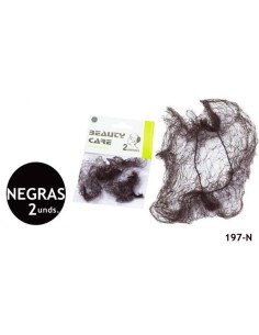 RED INVISIBLE MOÑO NEGRA (2-UNDS.) (12)