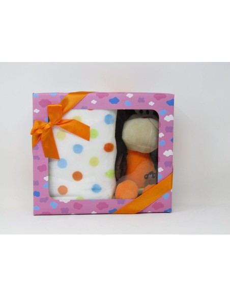 MANTA 90X75 + MONITO 25 CM CAJA