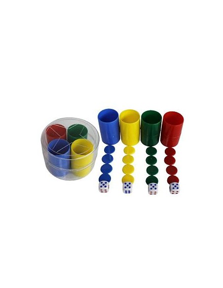 FICHAS PARCHIS 4 JUGADORES EN CAJA