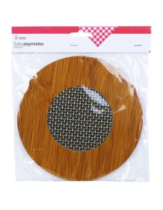 SALVAMANTEL REDONDO BAMBU 19CM