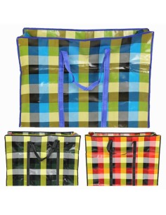 BOLSA PLASTICO 70X50X23CM CON CREMALLERA