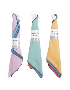 BAYETA MICROFIBRA 3UDS 30X30CM