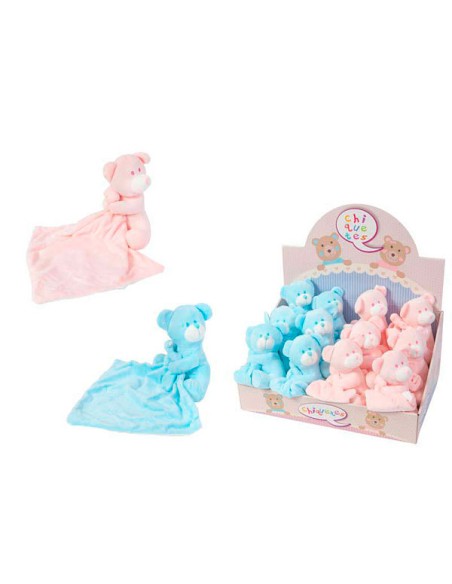 OSITO GASITA AZUL Y ROSA EXP. 16CM. (12)(72)