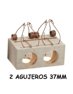 RATONERA 2 AGUJEROS MEDIANA 37MM