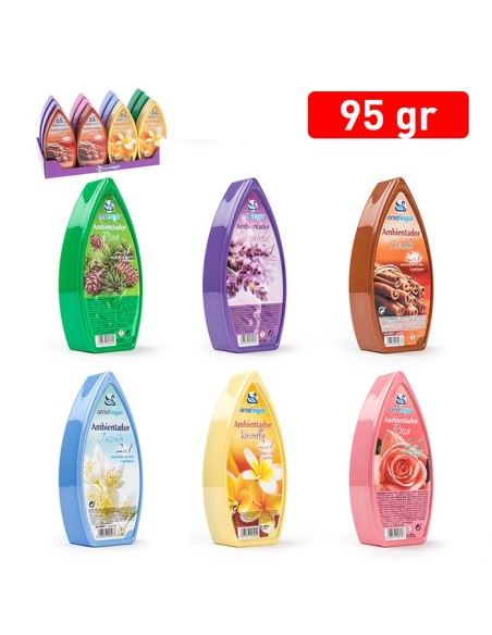 AMBIENTADOR GEL FLORAL SURTIDO 12 UNID