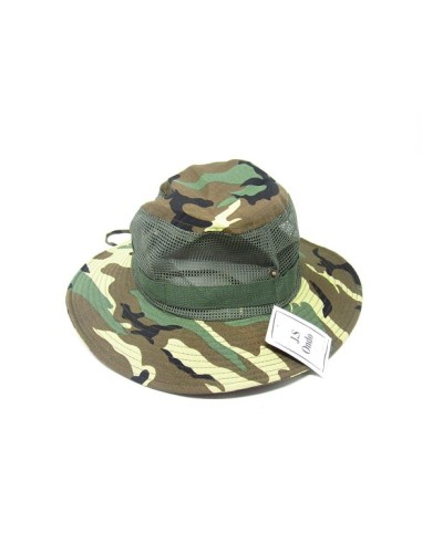 SOMBRERO CAMUFLAJE CON REJILLA