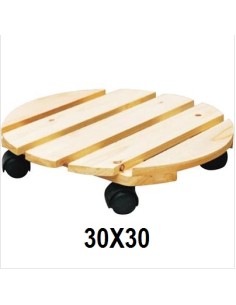 SOPORTE 30X30CM REDONDO MACETA