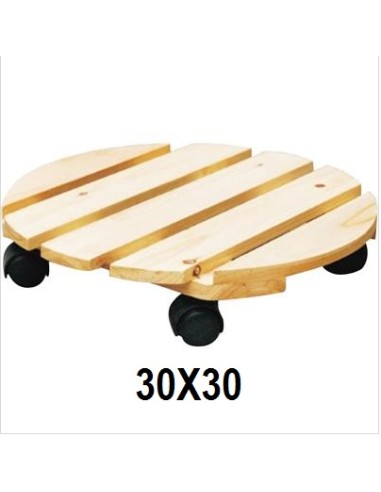 SOPORTE 30X30CM REDONDO MACETA