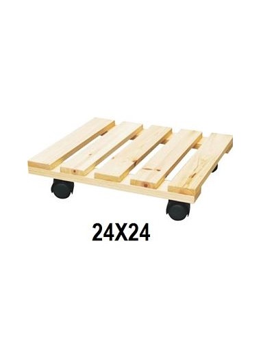 SOPORTE 24X24CM CUADRADO MACETA