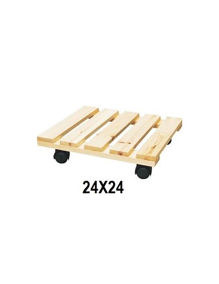 SOPORTE 24X24CM CUADRADO MACETA