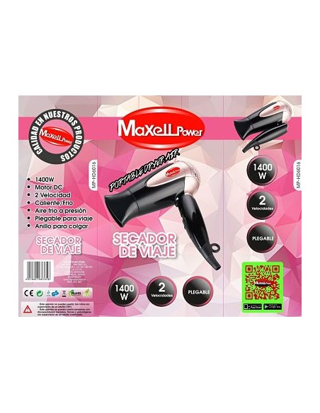 SECADOR DE VIAJE MPHD6016