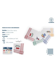 PAÑO BORDADO SURTIDO