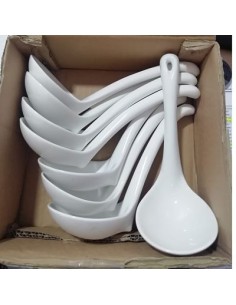 CUCHARON PORCELANA BLANCO ITEM