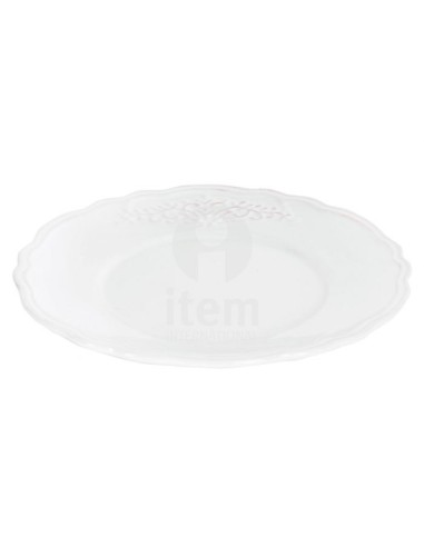 PLATO 22CM POSTRE PORCELANA CLASICO