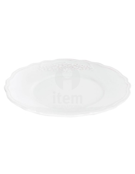 PLATO 22CM POSTRE PORCELANA CLASICO