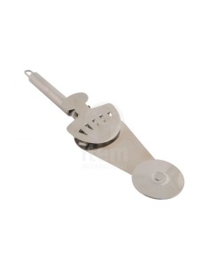 CORTADOR PIZZA 9X32.5CM 185GR INOX 3 EN 1