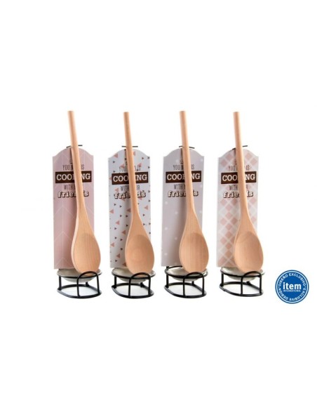 CUCHARA 6.5X7X25CM MADERA