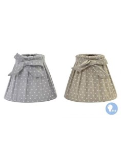 PANTALLA ALGODON 17X13 LAZO 2 SURT.