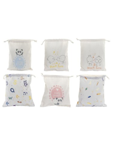 BOLSA CANVAS POLIESTER 24X1X26 INFANTIL 6 SURT.