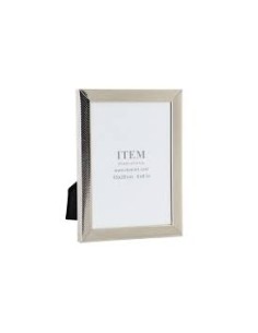 MARCO FOTO 15X20 METAL CRISTAL 17X2X22 2 PLATEADO