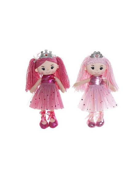 MUÑECA POLIESTER 20X6X30 PRINCESA 2 SURT.