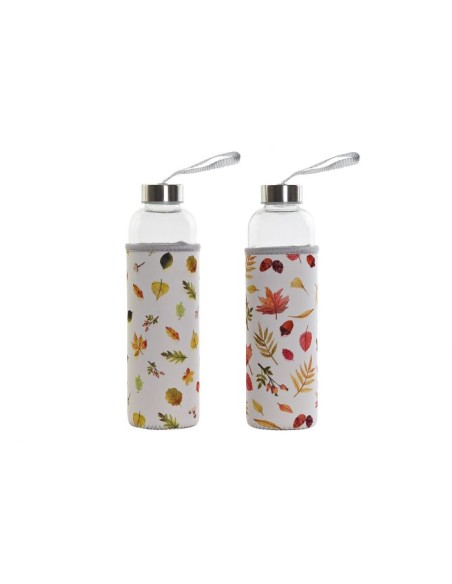 BOTELLA 0.6L 7X7X25CM CRISTAL NEOPRENO 2