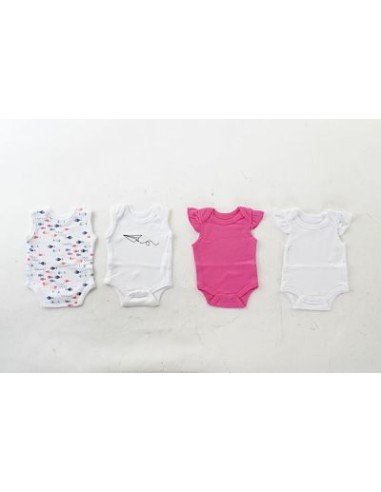 BEBE SET 2 ALGODON POLIESTER 24X6X24 BODY 2 SURT.