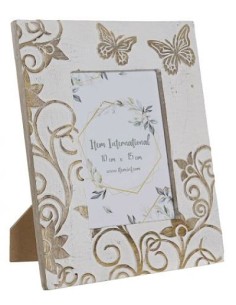 MARCO FOTO 10X15 MANGO CRISTAL 20X1,5X25 MARIPOSA