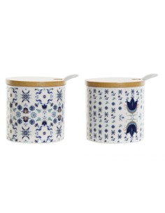 AZUCARERO 7.5X7.5X7.5CM AZULEJOS DOLOMITE  2 SURT.