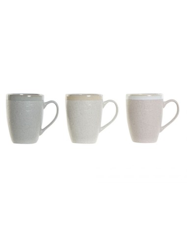 TAZA 420ML 12X8.5X10.5CM MATE 3 SURT.