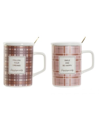 TAZA 420ML 12X8X12CM BONE 2 SURT.